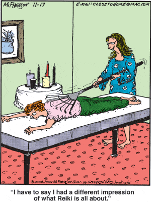Reiki Cartoon